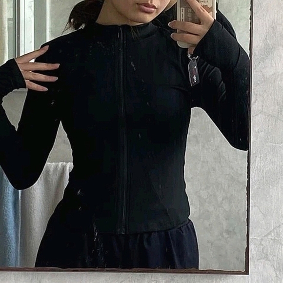 Black BBL Bodycon Jacket SOLD - Picture 3 of 7